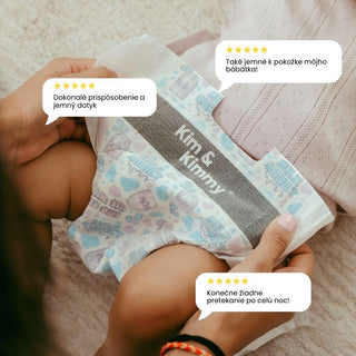 Kim & Kimmy – Nová generácia plienok aj pre veľmi citlivú a problematickú pokožku